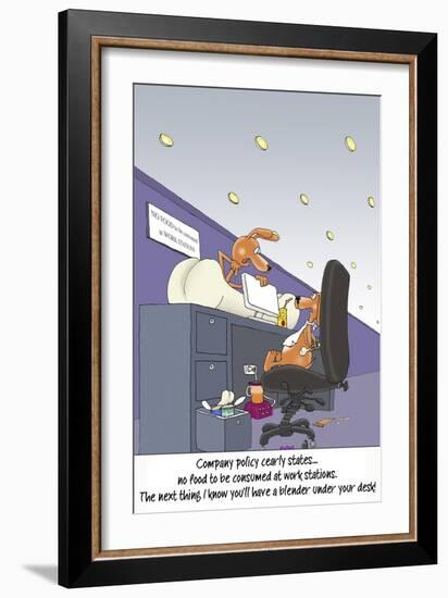 Surreptitious Snack-FS Studio-Framed Giclee Print