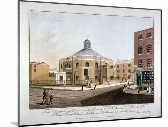 Surrey Chapel, Blackfriars Road, Southwark, London, 1816-C Rosenberg-Mounted Giclee Print