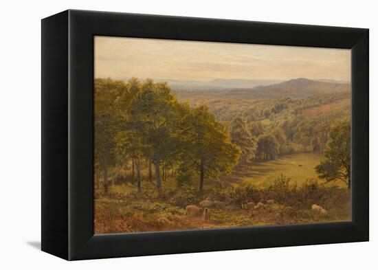 Surrey Hills, 1875-George Vicat Cole-Framed Premier Image Canvas