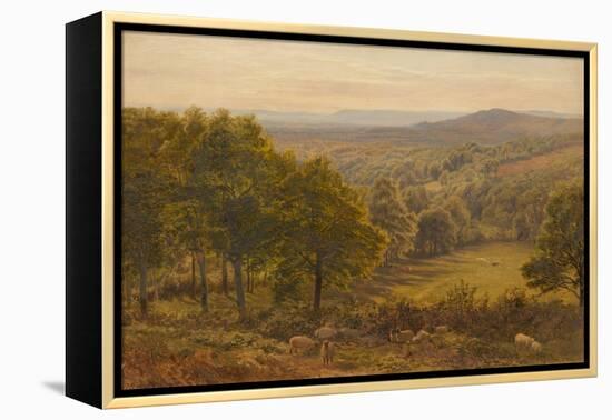 Surrey Hills, 1875-George Vicat Cole-Framed Premier Image Canvas