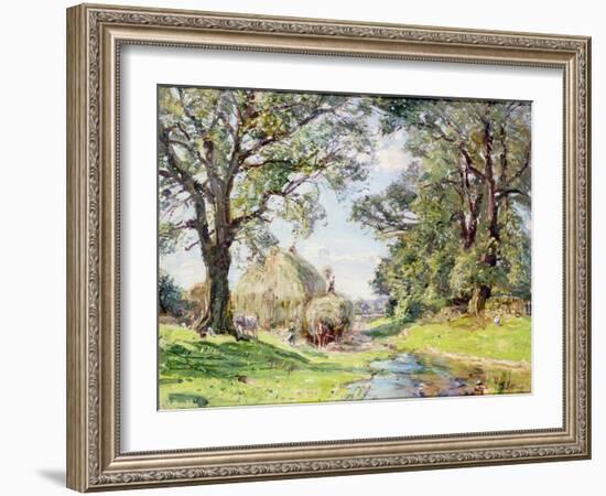 Surrey Landscape-Edmund George Warren-Framed Giclee Print