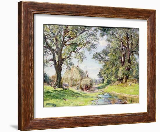 Surrey Landscape-Edmund George Warren-Framed Giclee Print