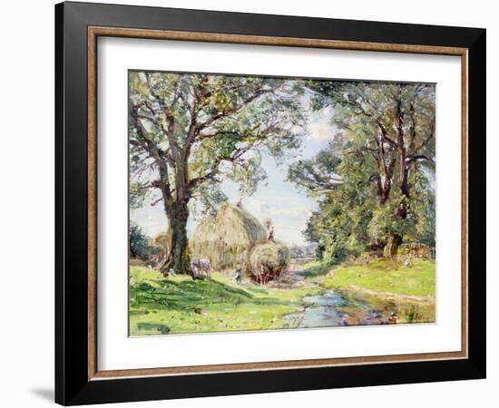 Surrey Landscape-Edmund George Warren-Framed Giclee Print
