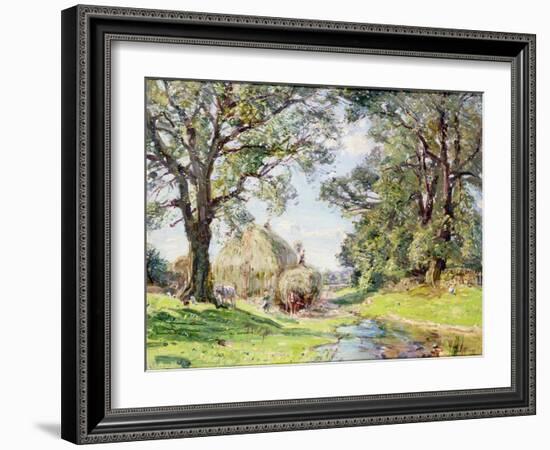 Surrey Landscape-Edmund George Warren-Framed Giclee Print