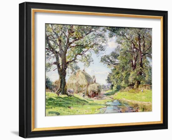 Surrey Landscape-Edmund George Warren-Framed Giclee Print