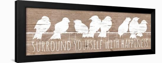 Surround with Happiness-Patricia Pinto-Framed Art Print