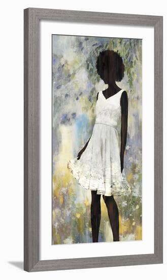 Surrounded by Flowers-Mark Chandon-Framed Art Print