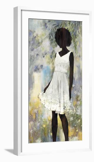 Surrounded by Flowers-Mark Chandon-Framed Art Print