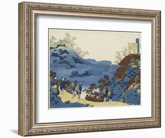 Surumaru daiyû-Katsushika Hokusai-Framed Giclee Print