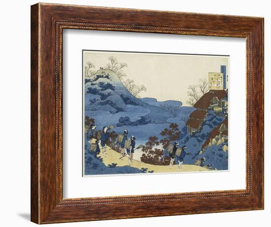 Surumaru daiyû-Katsushika Hokusai-Framed Giclee Print