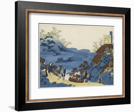 Surumaru daiyû-Katsushika Hokusai-Framed Giclee Print