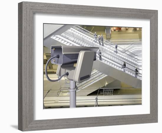 Surveillance Camera, Computer Artwork-Laguna Design-Framed Photographic Print