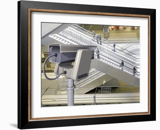 Surveillance Camera, Computer Artwork-Laguna Design-Framed Photographic Print