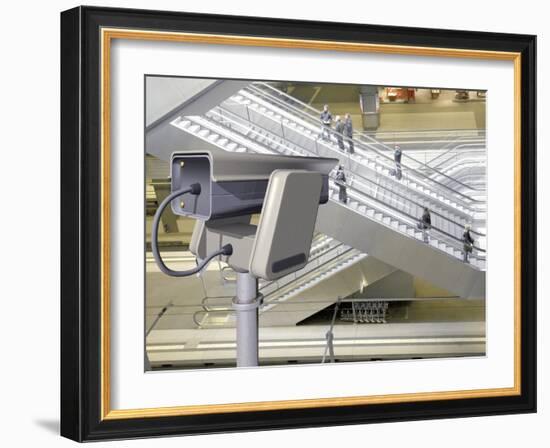 Surveillance Camera, Computer Artwork-Laguna Design-Framed Photographic Print