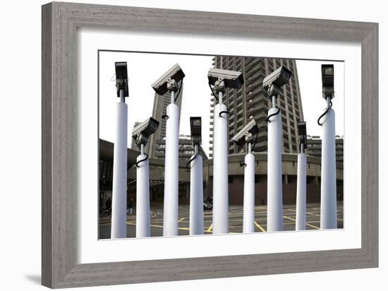 Surveillance Cameras-Victor De Schwanberg-Framed Photographic Print