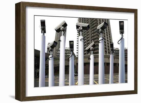 Surveillance Cameras-Victor De Schwanberg-Framed Photographic Print