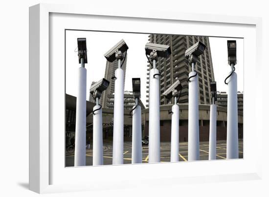 Surveillance Cameras-Victor De Schwanberg-Framed Photographic Print