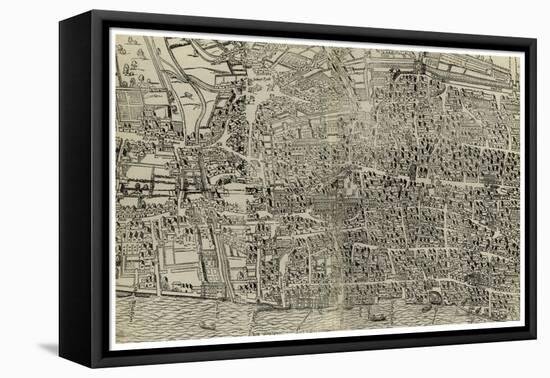 Survey of London, 16th or 17th Century-null-Framed Premier Image Canvas