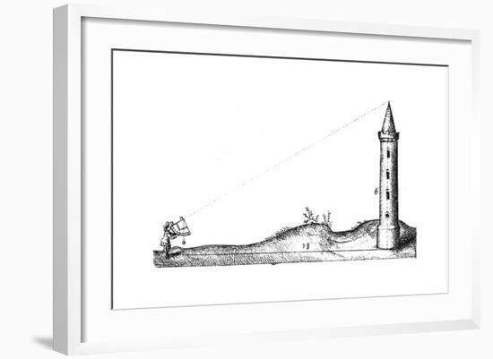 Surveying, Early 17th Century-null-Framed Giclee Print