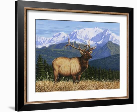 Surveying His Domain-William Vanderdasson-Framed Giclee Print