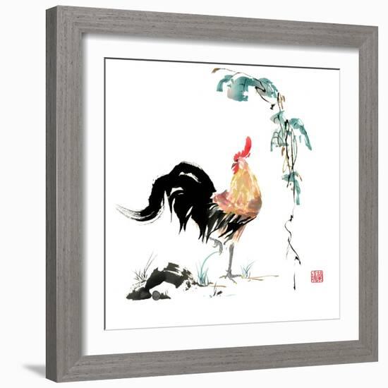 Surveying the Kingdom-Nan Rae-Framed Art Print