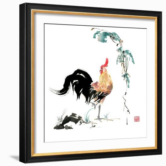 Surveying the Kingdom-Nan Rae-Framed Art Print