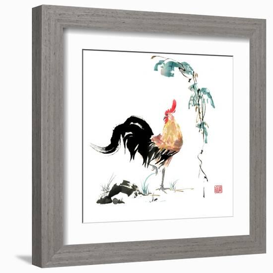 Surveying the Kingdom-Nan Rae-Framed Art Print