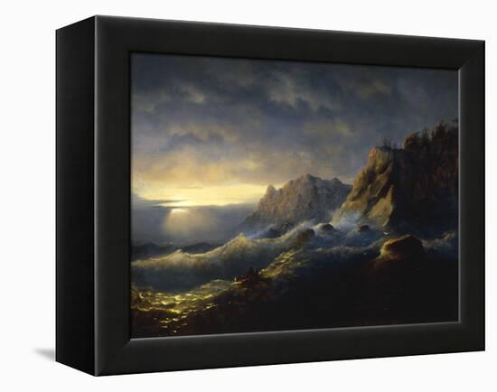 Survivors from a Shipwreck, 1846-Ivan Konstantinovich Aivazovsky-Framed Premier Image Canvas