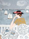 Having Tea by the Sea, 2015-Susan Adams-Giclee Print