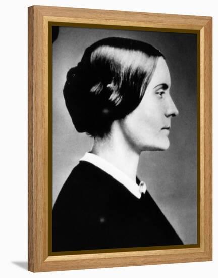 Susan B. Anthony, American Civil Rights Leader, 1860-null-Framed Stretched Canvas