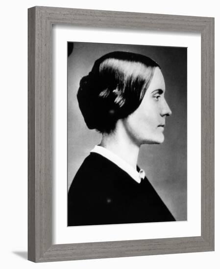 Susan B. Anthony, American Civil Rights Leader, 1860-null-Framed Photo