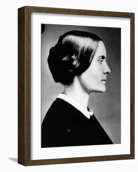 Susan B. Anthony, American Civil Rights Leader, 1860-null-Framed Photo