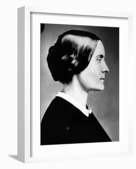 Susan B. Anthony, American Civil Rights Leader, 1860-null-Framed Photo