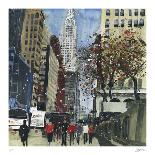 First Glimpse of the Chrysler Building, New York-Susan Brown-Collectable Print