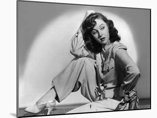 Susan Hayward (1918 - 1975) actrice americaine (b/w photo)-null-Mounted Photo