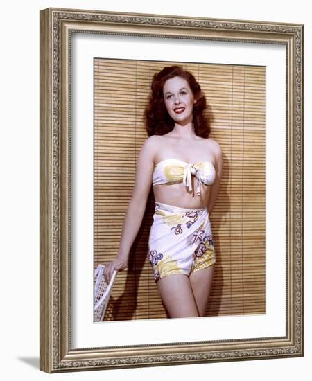 Susan Hayward (1918 - 1975), American Actress from 40's (photo)-null-Framed Photo