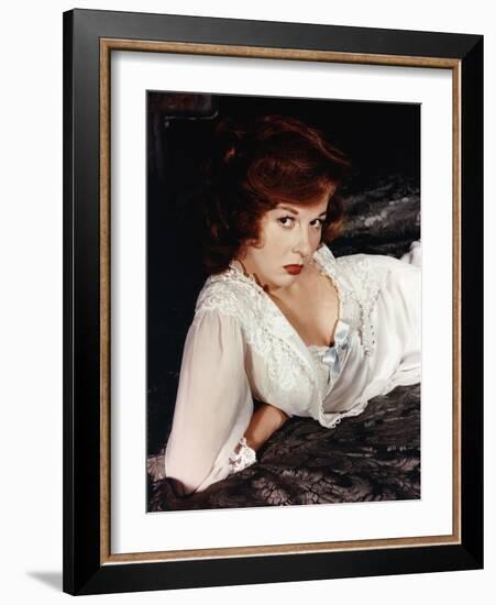 Susan Hayward (1918 - 1975), American Actress from 40's (photo)-null-Framed Photo