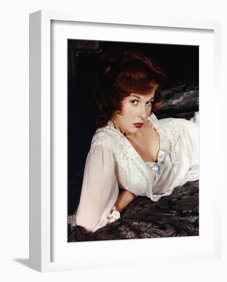 Susan Hayward (1918 - 1975), American Actress from 40's (photo)-null-Framed Photo