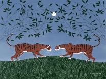 Twilight Tigers-Susan Henke Fine Art-Giclee Print