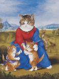 Illustration from Pre-Raphaelite Cats (Pub. 1999)-Susan Herbert-Giclee Print