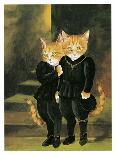 Illustration from Cats Galore! A Compendium of Cultured Cats (Pub. 2015)-Susan Herbert-Framed Giclee Print