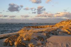 Winter sunset on Chapin Beach, Dennis, Cape Cod, Massachusetts, USA.-Susan Pease-Photographic Print