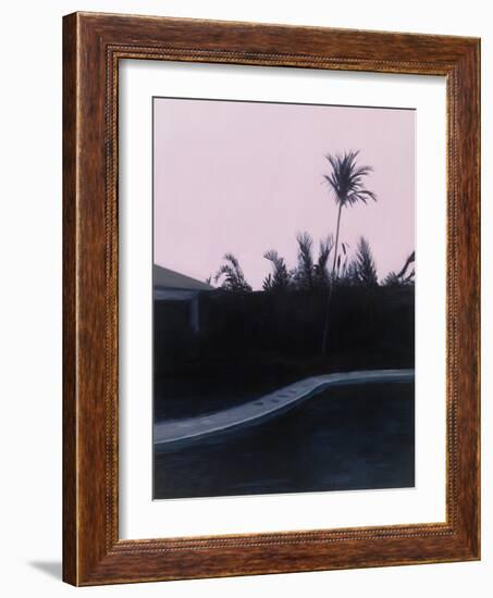 Susan's and Roy's Pool-Alessandro Raho-Framed Giclee Print