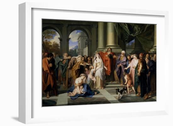 Susanna Accused of Adultery, 1695-1696-Antoine Coypel-Framed Giclee Print