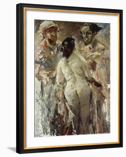 Susanna and the Elders, 1923-Lovis Corinth-Framed Giclee Print