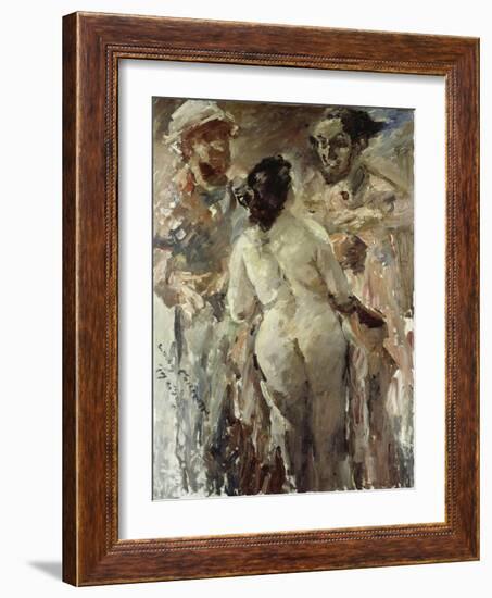 Susanna and the Elders, 1923-Lovis Corinth-Framed Giclee Print