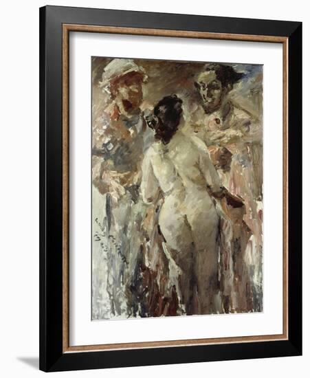 Susanna and the Elders, 1923-Lovis Corinth-Framed Giclee Print