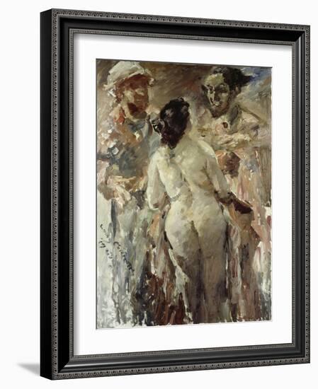Susanna and the Elders, 1923-Lovis Corinth-Framed Giclee Print