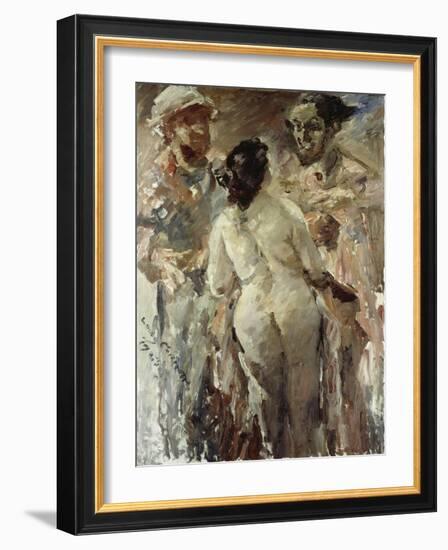 Susanna and the Elders, 1923-Lovis Corinth-Framed Giclee Print