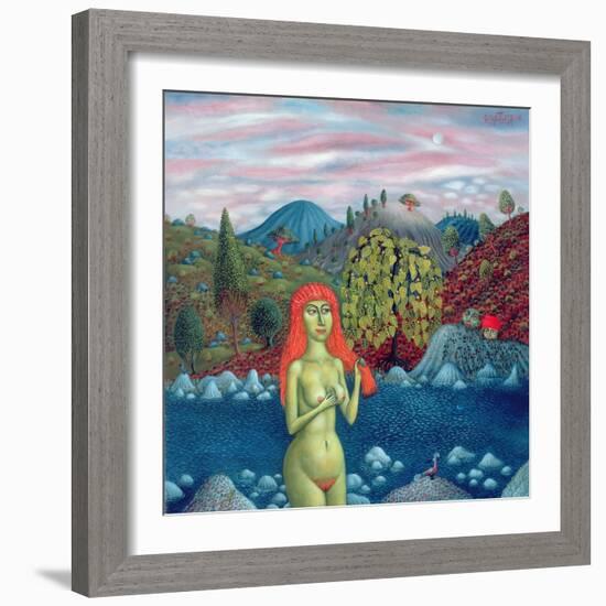 Susanna and the Elders, 1996-Tamas Galambos-Framed Giclee Print